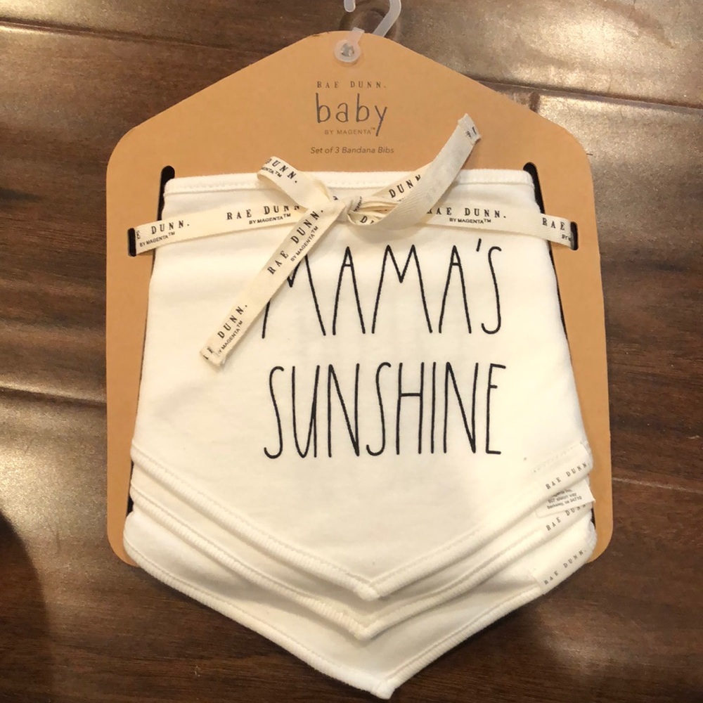 Rae Dunn bandana bibs